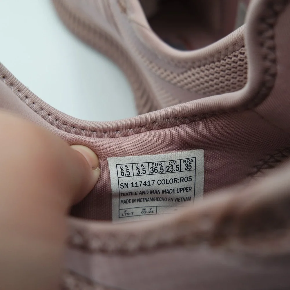 Skechers BOBS Sport Squad Mauve Pink Knit Sneakers 117417 Womens 6.5